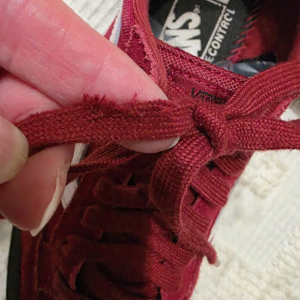 Vans‎ Berle Pro Skate Shoes Red And Black Mens 7